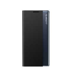 HURTEL 9145576275917 Etui pokrowiec z klapką i podstawką do Xiaomi Redmi Note 12 Pro+ New Sleep Case czarny