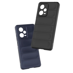 HURTEL 9145576277539 Etui elastyczny pokrowiec do Xiaomi Redmi Note 12 Pro+ Magic Shield Case czarny