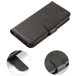 HURTEL 9145576277096 Pokrowiec etui z klapką i portfelem do Xiaomi Redmi Note 12 Magnet Case czarne