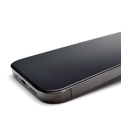 WOZINSKY 9145576281642 Szkło hartowane 9H na ekran do iPhone 15 Pro Premium Glass z ramką montażową czarne