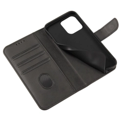 HURTEL 9145576283059 Pokrowiec etui z klapką i portfelem do Xiaomi Redmi 12 Magnet Case czarne