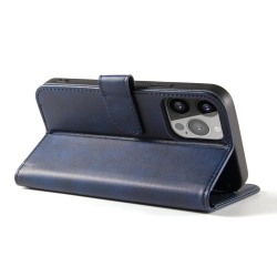 HURTEL 9145576284742 Pokrowiec etui z klapką i portfelem do Samsung S24 Magnet Case niebieskie