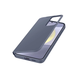 SAMSUNG 8806095354613 Oryginalne etui pokrowiec do Samsung Galaxy S24+ kieszeń na kartę Smart View Wallet fioletowe