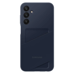 SAMSUNG 8806095450223 Oryginalne etui do Samsung Galaxy A15 / A15 5G z kieszenią na karty czarno-niebieskie