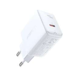 ACEFAST 6974316280040 Szybka ładowarka sieciowa USB-C 20W Power Delivery biały