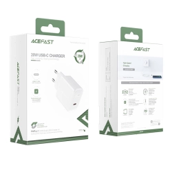 ACEFAST 6974316280040 Szybka ładowarka sieciowa USB-C 20W Power Delivery biały