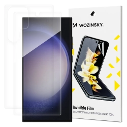 WOZINSKY 9145576283486 Folia ochronna na ekran do Samsung Galaxy S23 Ultra Invisible Film