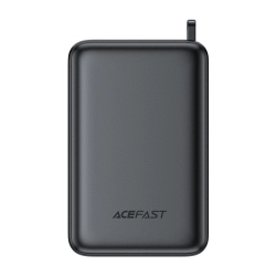 ACEFAST 6974316282723 Powerbank 20000mAh M4 PD 67W z wbudowanym kablem USB-C czarny