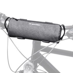 WOZINSKY 5907769308666 Torba rowerowa termiczna na bidon butelkę mocowana do ramy lub kierownicy 0.7L szara