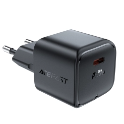 ACEFAST 6974316282662 Mini Ładowarka sieciowa GaN PD 30W USB-C czarna
