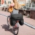 Pojemna torba rowerowa 60 l na bagażnik + osłona przeciwdeszczowa czarna WOZINSKY 5907769300523