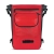 Wodoodporny plecak na bagażnik rowerowy torba rowerowa 2w1 23l czerwony  WOZINSKY 5907769301391