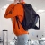Torba sportowa podróżna plecak bagaż podręczny 40x20x25cm czarny  Wozinsky 5907769301278