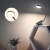 Mini lampka lampa LED do czytania ekranu z klipsem szary  BASEUS 6953156223523