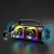 Bezprzewodowy głośnik bluetooth 5.1 z kolorowym oświetleniem LED czarny  JOYROOM 6941237166326