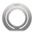 Magnetyczny uchwyt ring podstawka Halo do telefonu srebrny  BASEUS 6932172616977
