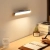 Magnetyczna lampka nocna LED lampa pod szafkę do domu kuchni pokoju szary  BASEUS 6953156203938