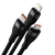 BASEUS 6932172608712 Kabel przewód 3w1 USB do USB-C / iPhone Lightning / micro USB 1,2m - czarny