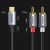 UGREEN 6957303821938 Kabel przewód audio dźwiękowy USB-C męski - 2RCA męski 1,5m szary