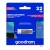 Goodram 5908267960257 Pendrive 32GB dwa złącza USB 3.2 + USB-C OTG ODA3 srebrny