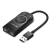 UGREEN 6957303849642 Zewnętrzna karta dzwiękowa adapter USB - 3,5 mm mini jack z regulacją głośności 15cm czarny