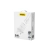 DUDAO 6970379616185 Ładowarka sieciowa z wtyczką angielską UK 2x USB-A + kabel iPhone Lightning 1m biała