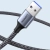 UGREEN 6957303814947 Wytrzymały przedłużacz kabla przewodu USB 3.0 5Gb/s 0.5m szary