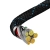 BASEUS 6932172612429 Kątowy kabel przewód z bocznym wtykiem USB - USB-C MVP 2 Elbow 100W PD 5A 1m niebieski