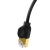BASEUS 6932172637170 Szybki cienki kabel sieciowy RJ45 cat. 7 10Gbps 3m czarny