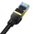 BASEUS 6932172646592 Szybki kabel sieciowy LAN RJ45 cat.7 10Gbps plecionka 2m czarny