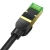 BASEUS 6932172646820 Szybki kabel sieciowy LAN RJ45 cat.8 40Gbps plecionka 8m czarny