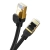 BASEUS 6932172646639 Szybki kabel sieciowy patchcord RJ45 cat.8 40Gbps 0.5m czarny