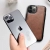 ICARER 6958955876628 Etui pokryte naturalną skórą do iPhone 12 Pro Max Leather Oil Wax czarny