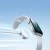 JOYROOM 6956116771300 3w1 Kabel przewód USB-A z ładowarka indukcyjną + 1x iPhone Lightning + 1x USB-C 1.2m biały