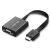 UGREEN 6957303842483 Adapter przejściówka HDMI - VGA micro USB AUX audio 3,5 mm mini jack czarny