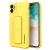 WOZINSKY 9111201940178 Silikonowe etui z podstawką iPhone 11 Pro Max Kickstand Case żółte