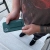 WOZINSKY 9111201940376 Silikonowe etui z podstawką iPhone 12 Kickstand Case ciemno-zielone