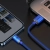 BASEUS 6932172602727 Kabel przewód iPhone do szybkiego ładowania i transferu danych USB - Lightning 2,4A 2m niebieski