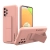 WOZINSKY 9145576247983 Silikonowe etui z podstawką etui Samsung Galaxy A13 5G Kickstand Case różowe
