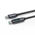 JOYROOM 6956116750602 Kabel przewód USB-C z wyświetlaczem LED 100W 1.2m czarny