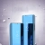 HURTEL 9145576276082 Błyszczące etui z klapką do Xiaomi Redmi Note 12 Pro+ Clear View Case niebieski