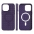 HURTEL 9145576281123 Etui pokrowiec plecionka do iPhone 13 Pro Max z MagSafe Woven Case fioletowy