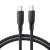 JOYROOM 6941237110183 Kabel przewód USB-C 60W szybki transfer Multi-Color Series 1m czarny
