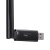 BASEUS 6932172650995 Zewnętrzna karta sieciowa USB WiFi 2,4GHz 150Mb/s z anteną 6dBi czarna
