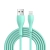 JOYROOM 6941237136640 Kabel przewód do iPhone USB-A - Lightning 3A wskaźnik ładowania 2m zielony