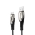 JOYROOM 6956116798895 Kabel przewód USB-A - microUSB 3A wskaźnik ładowania 1.2m czarny